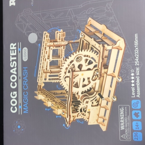 Cog Coaster Magic Crash, 3D Model set, level 4 NIB - Picture 3 of 3